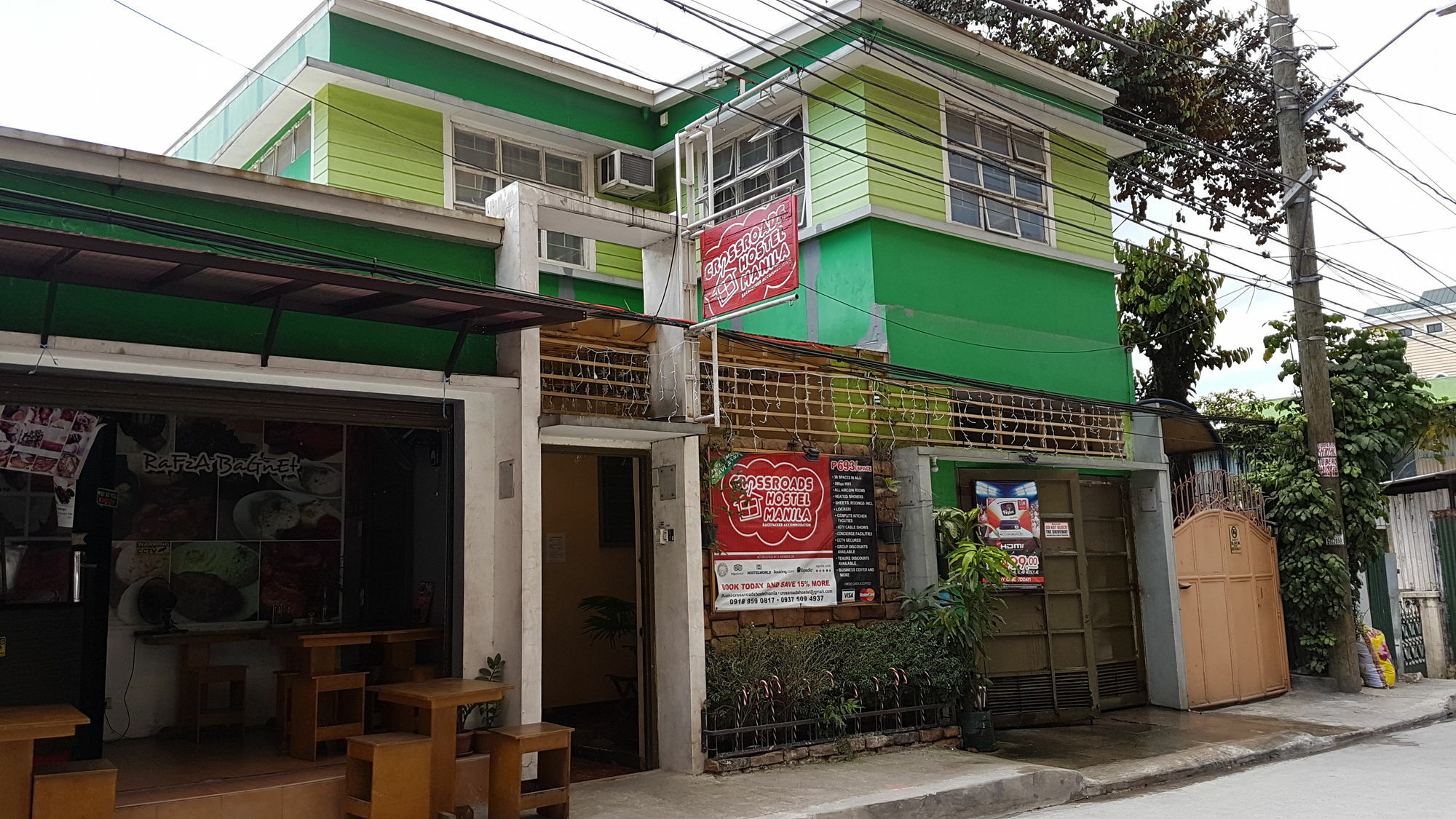 Mandaluyong Crossroads Hostel Manila מראה חיצוני תמונה