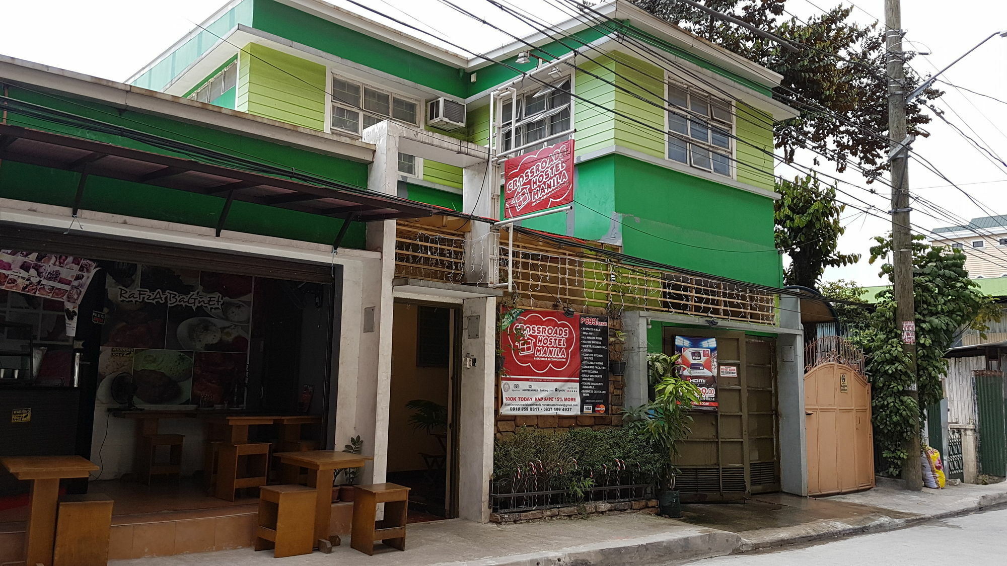 Mandaluyong Crossroads Hostel Manila מראה חיצוני תמונה